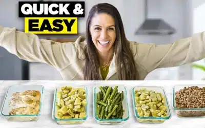 Prepping 7 Days Of Food In 30 Min